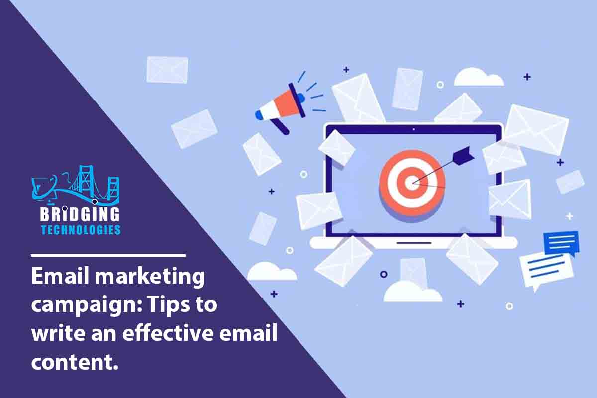 Email marketing campaign: Tips to write an effective email content