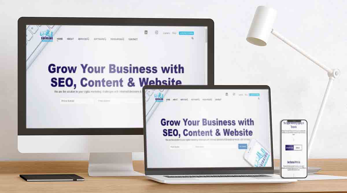 Business website