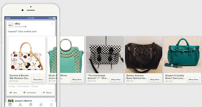 Facebook Dynamic product ads