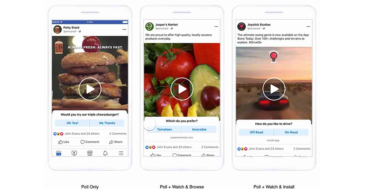 Facebook video ads