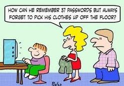 remember passwords