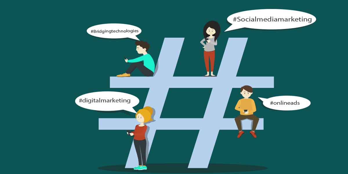 social media hashtags