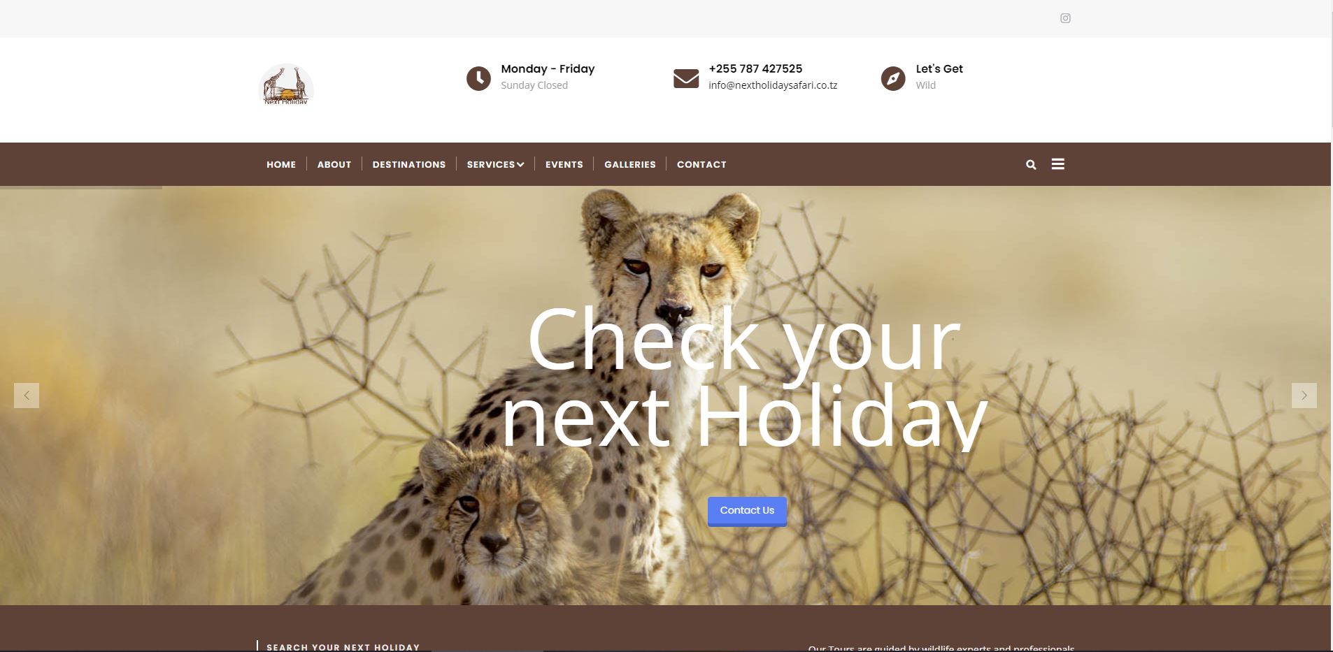 Next Holiday Safari