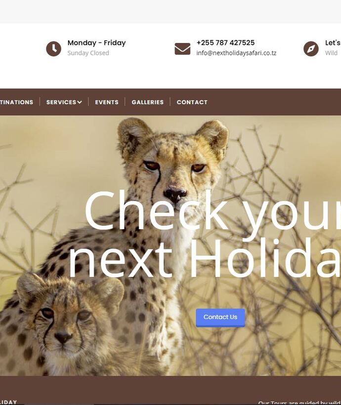 Next Holiday Safari