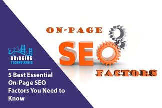 On-page SEO factors